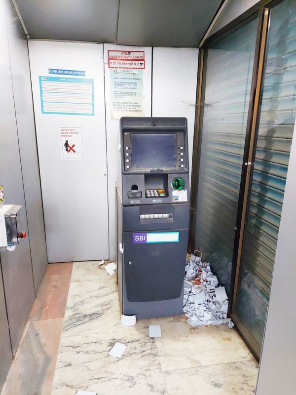 The ATM booth installed at Hongkong Market/Hazi Park market in Dimapur has “not been functioning properly since its installation in 2018.”